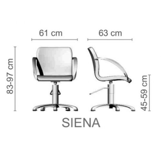 Парикмахерское кресло "SIENA"
